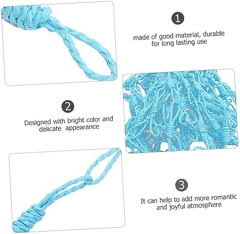 STOBAZA 10pcs Handmade Woven Curtain Ornaments for Doorways Decorative Partition Curtains for Home and Party Decor