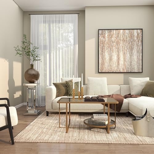 Deco 79 Silver Mirrored Pedestal Table 12x12x28