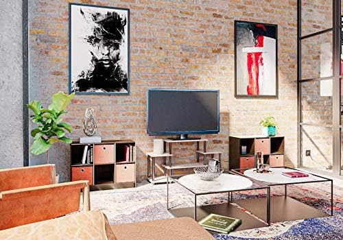 Furinno Turn-N-Tube Entertainment Center No Tools