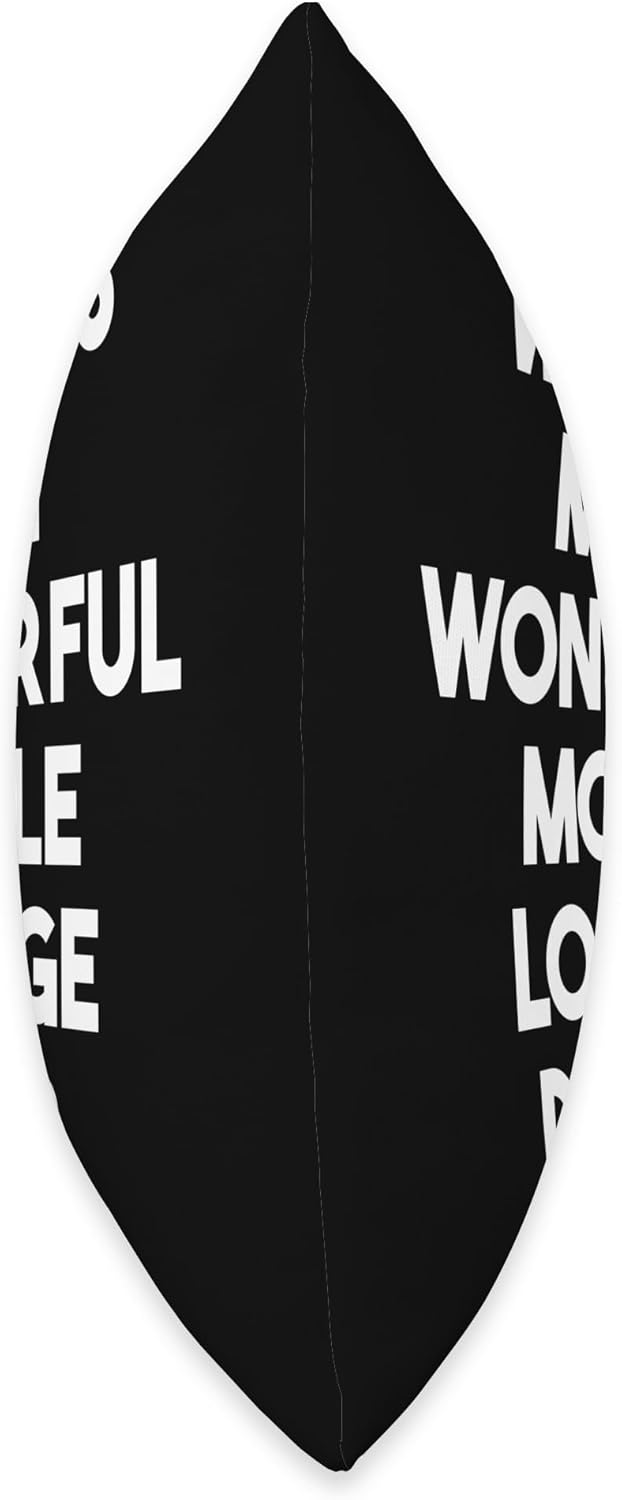 Worlds Most Wonderful Mobile Lounge Driver Throw Pillow 16x16 Multicolor