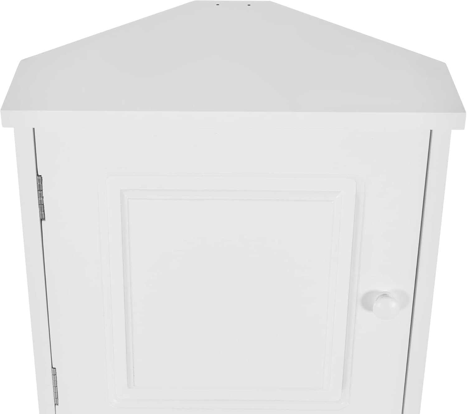 669 Inch Tall Corner Bathroom Cabinet with Doors