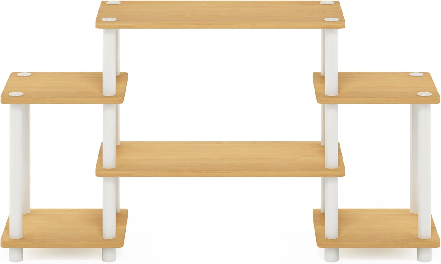 Furinno Turn-N-Tube TV Stand No Tools Square Corner