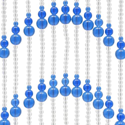 25 Strings Beaded Curtain for Doorway Privacy Decor