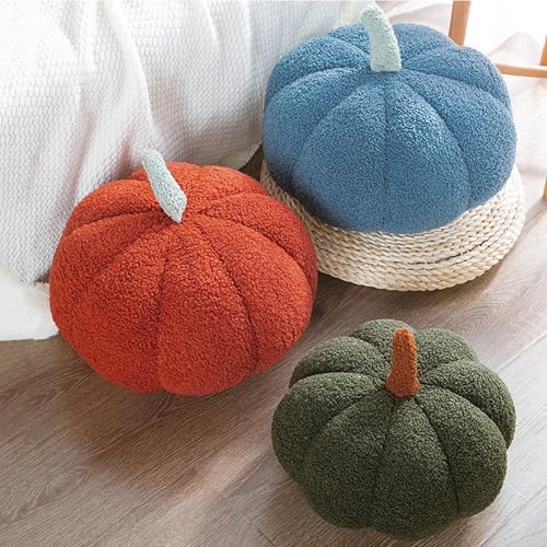Halloween Pumpkin Shaped Throw Pillow for Home Couch