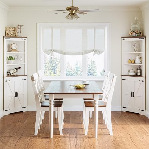 IRONCK Corner Cabinet 68 Tall White Storage