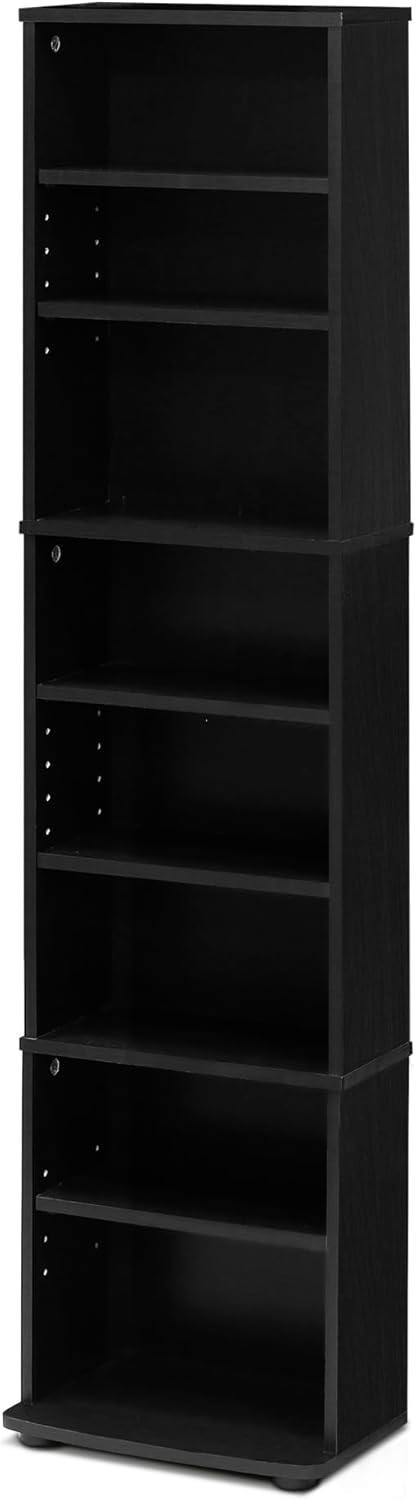 Furinno Jaya Space Saving Storage Tower Espresso