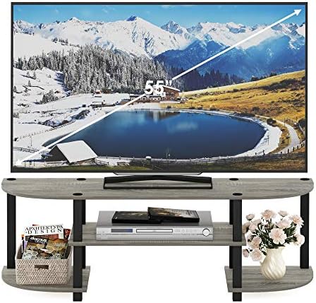 Furinno Turn-S-Tube Wide 2-Tier TV Stand