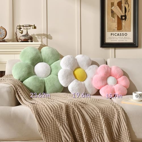 Flower Shaped Throw Pillow - Daisy Design 157In Cute Decor