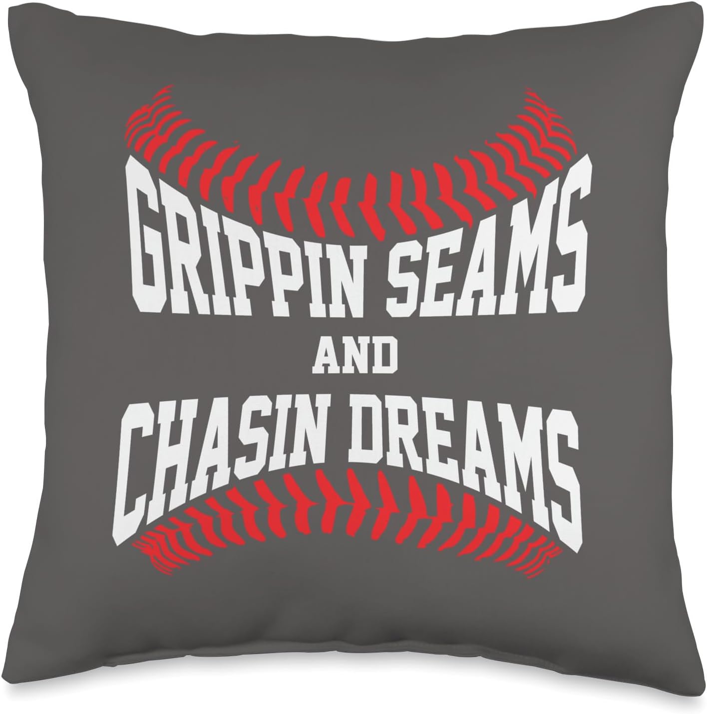 Baseball Pitcher Saying Throw Pillow