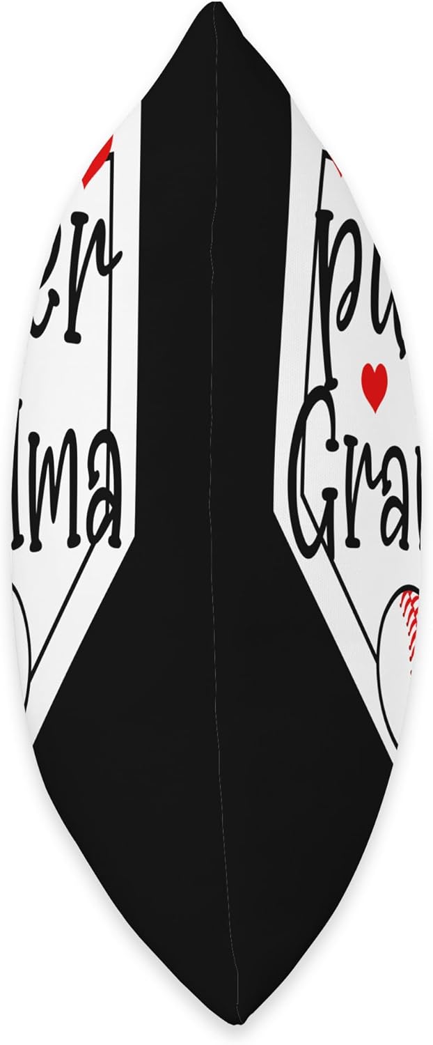 Baseball Pitcher Grandma Mothers Day Throw Pillow 1