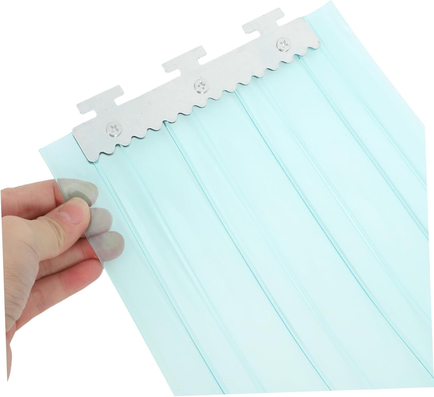 1set Transparent PVC Door Curtain for Home and Commercial Use