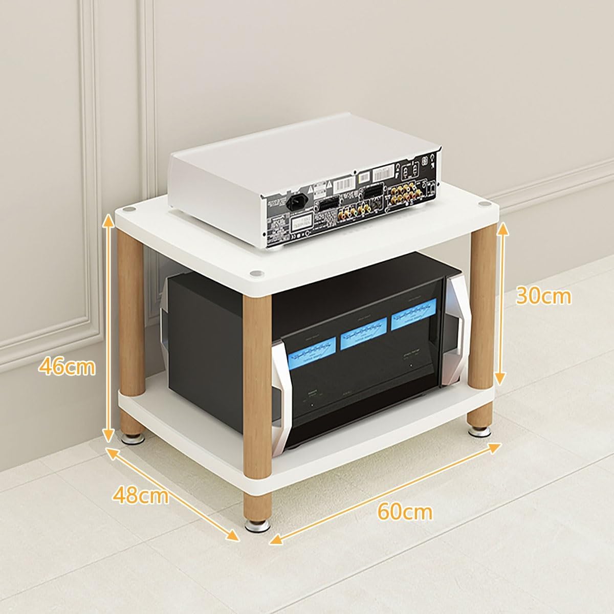 Kaverno 2 3 4 Tier Audio Video Media Stand
