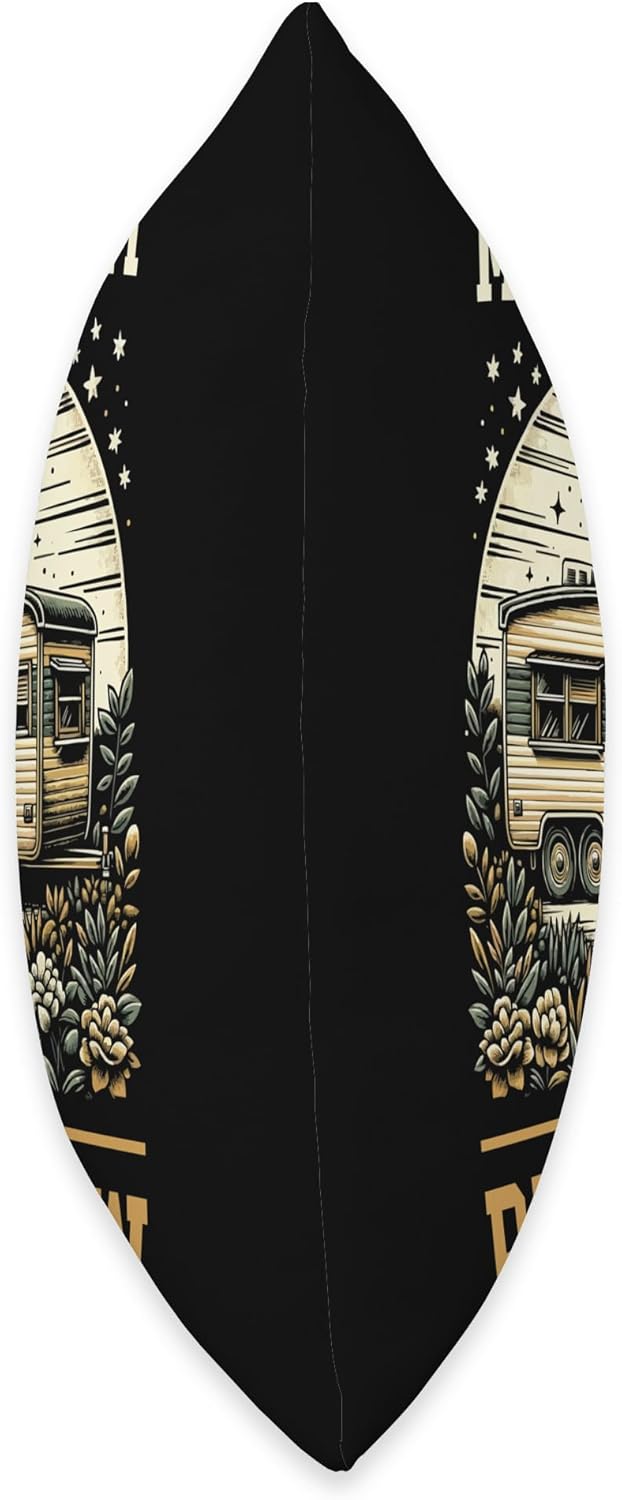 Mobile Home Throw Pillow for Motorhome Campers