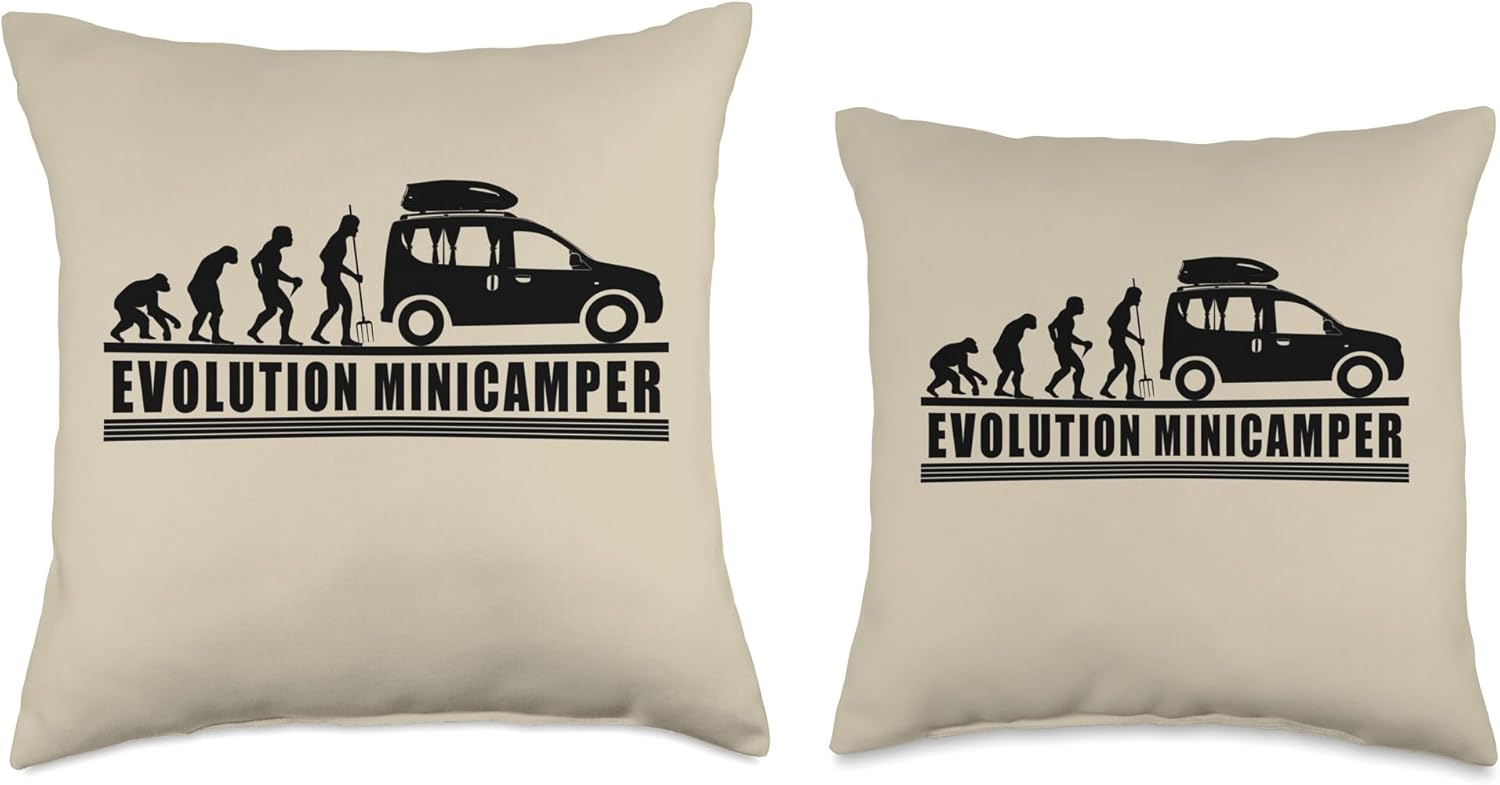 Camping Camper Throw Pillow for Mobile Home Caravan Accessories Gift