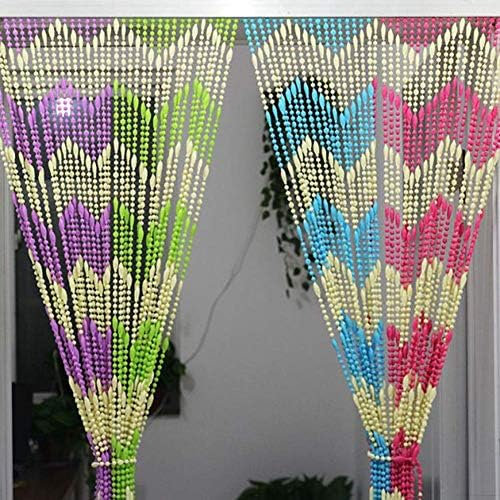 Beaded Door Curtains Acrylic Material Customizable Hanging Room Divider