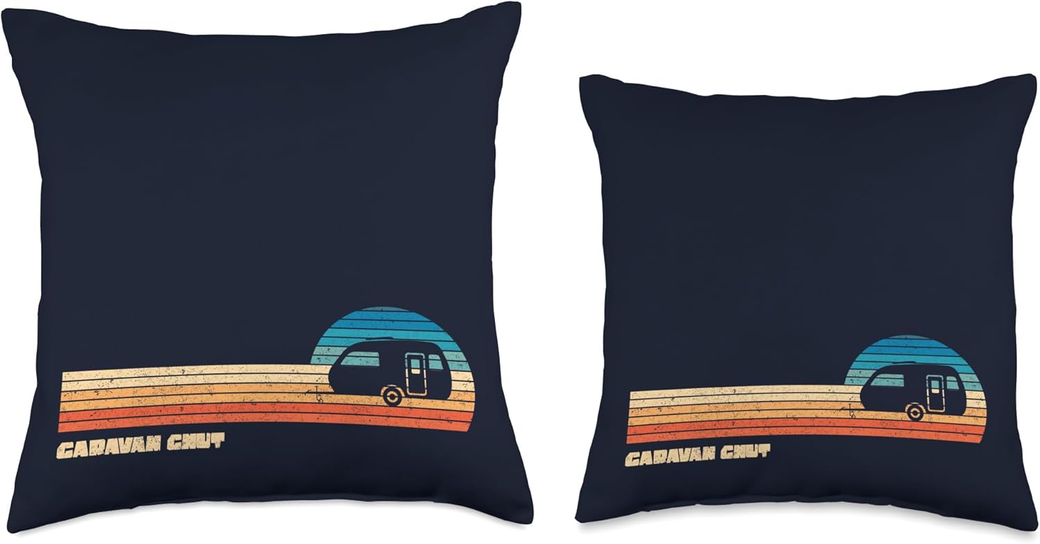 BOEC Gear Throw Pillow for Caravans and Campers