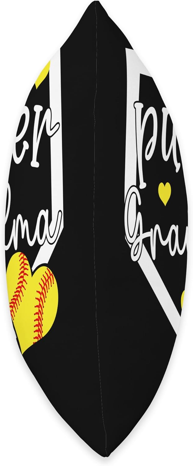 Softball Pitcher Grandma Throw Pillow for Mothers Day