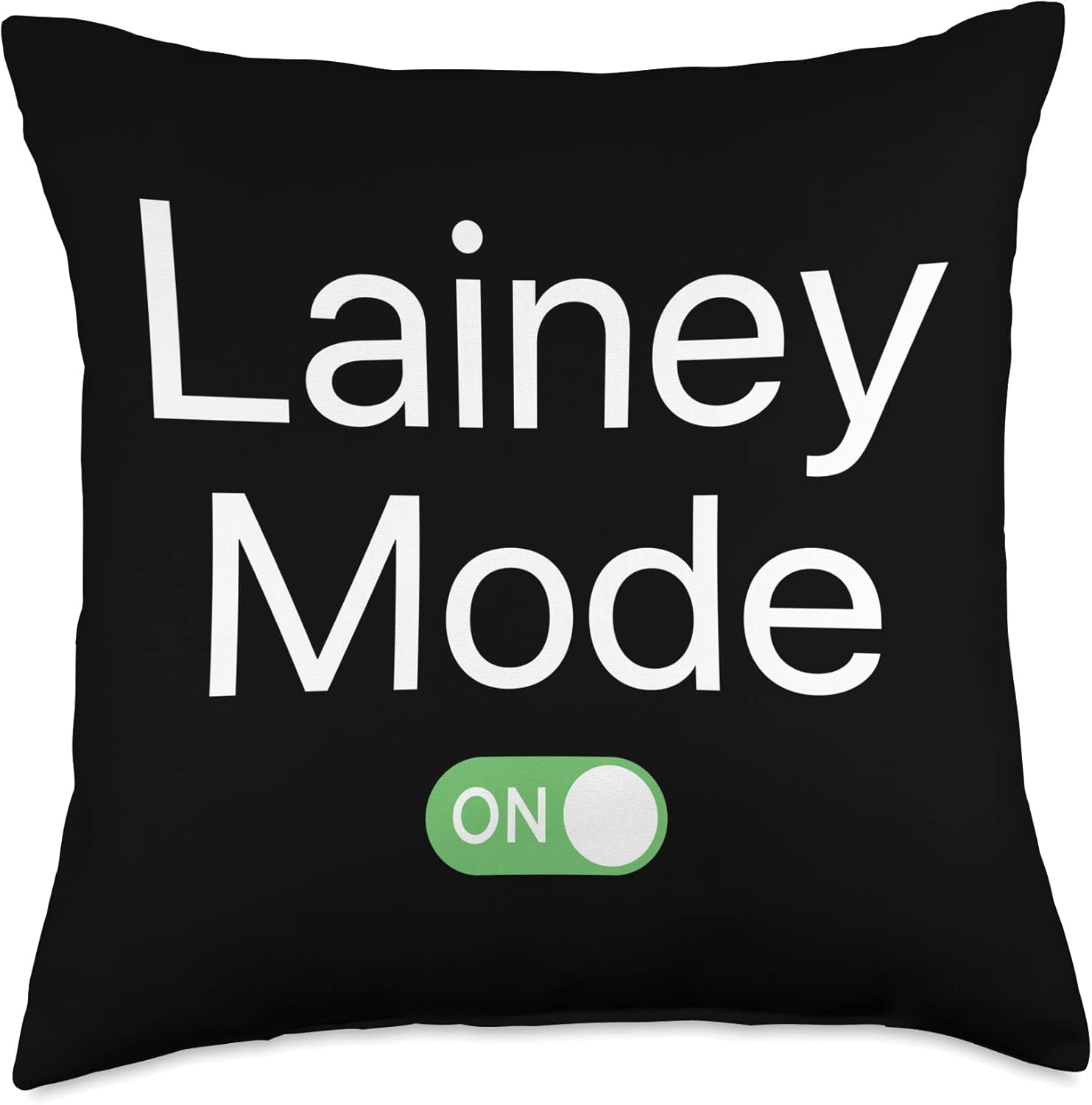 Lainey First Name Smartphone Design Throw Pillow