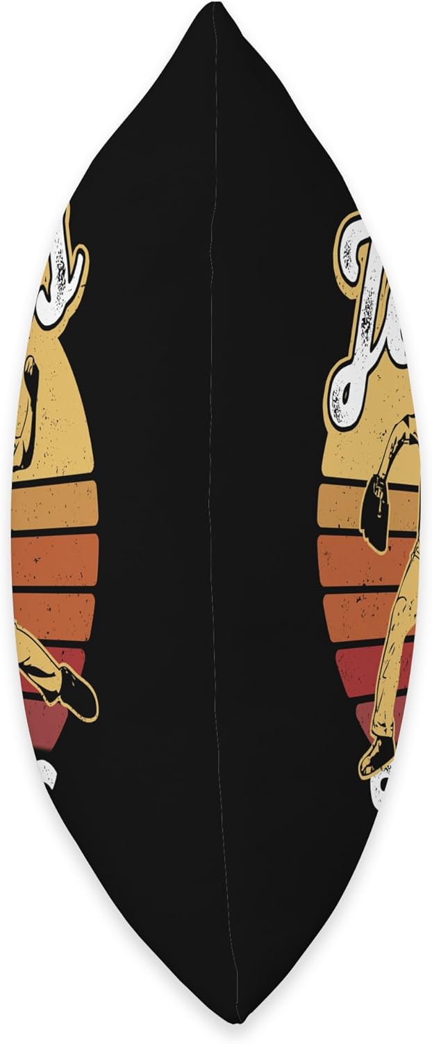 Jesus Saves Baseball Pitcher Christian Throw Pillow 18x18 Multicolor