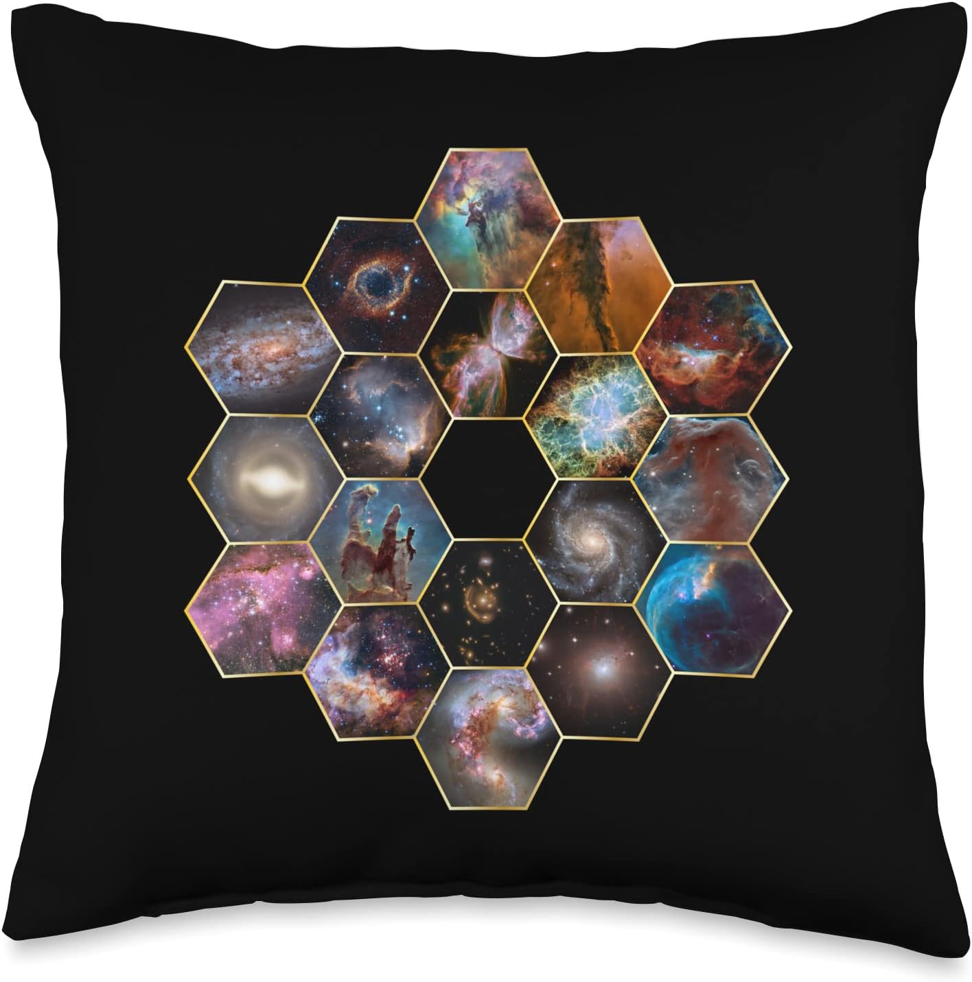 James Webb Space Telescope Throw Pillow