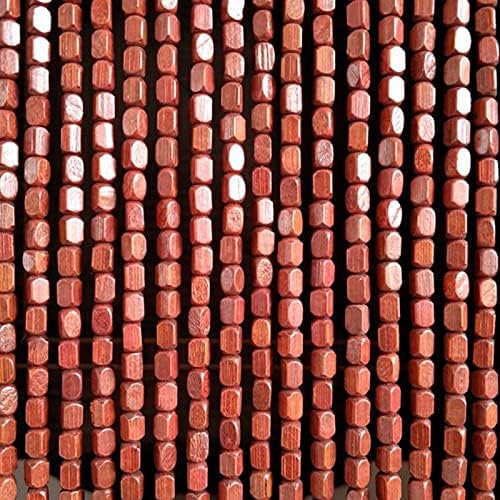 Natural Wood Bamboo Beaded Curtain Room Divider