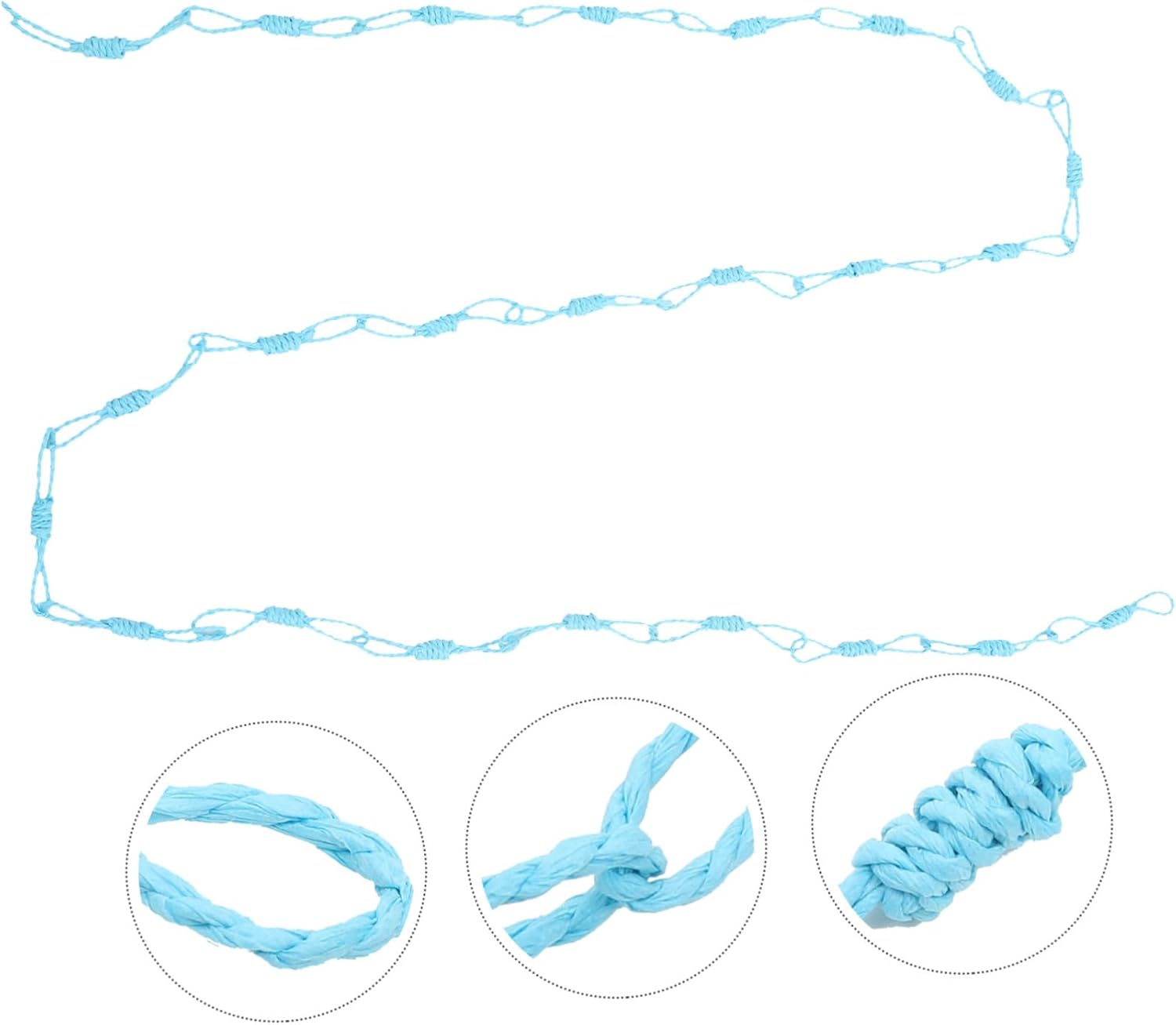 STOBAZA 10pcs Handmade Woven Curtain Ornaments for Doorways Decorative Partition Curtains for Home and Party Decor