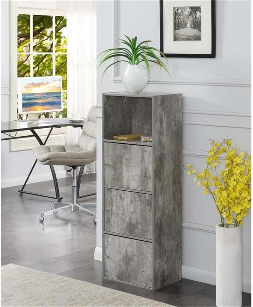 Convenience Concepts Xtra Storage 3 Door Cabinet 165 In