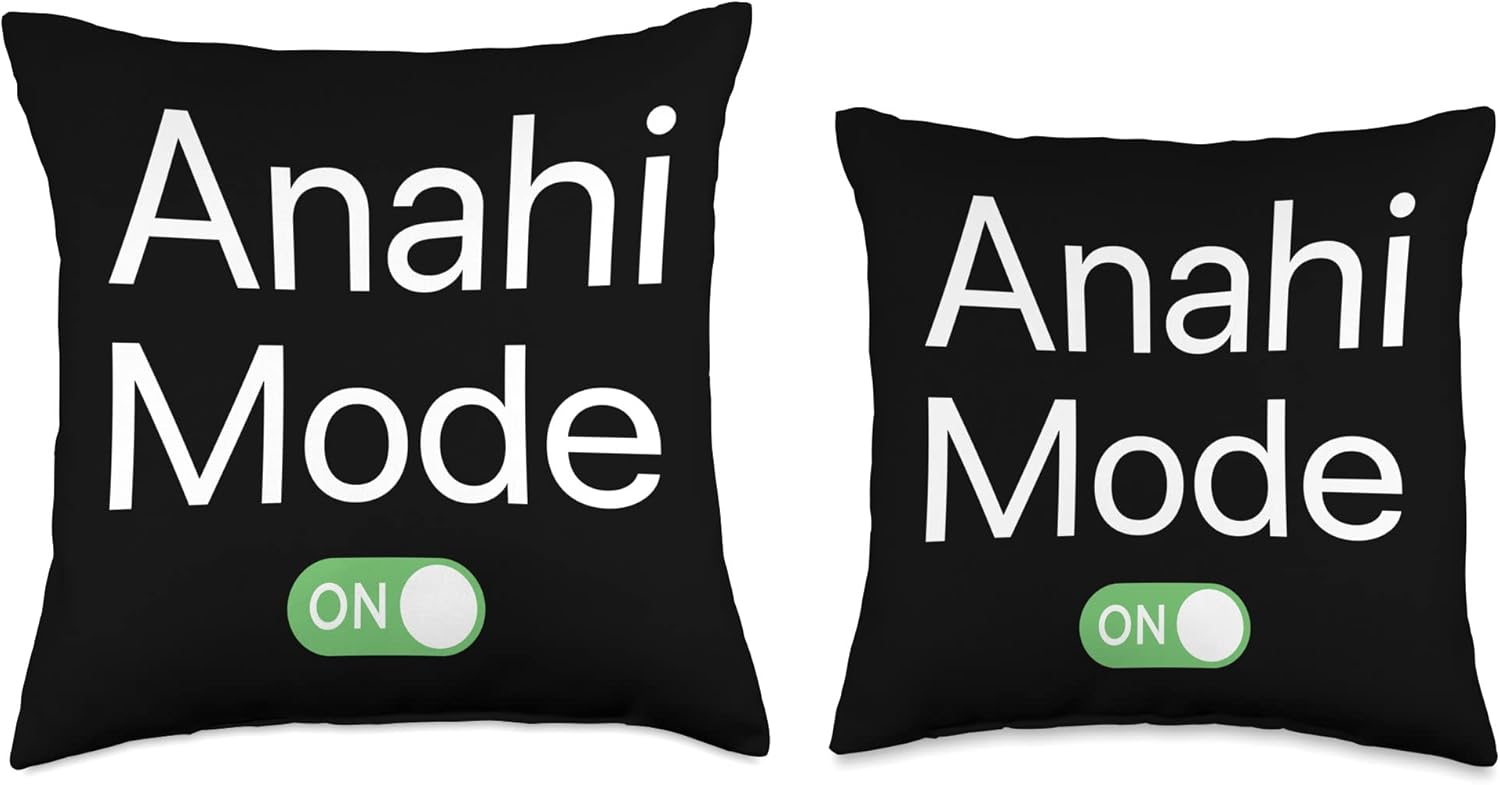 Anahi Mode On First Name Throw Pillow