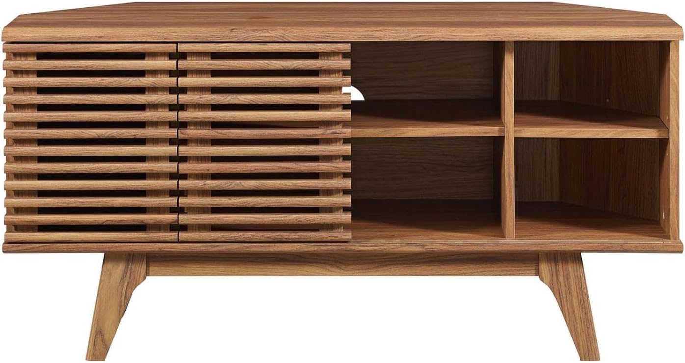 Modway Render Low Profile Corner TV Stand 15x46x23