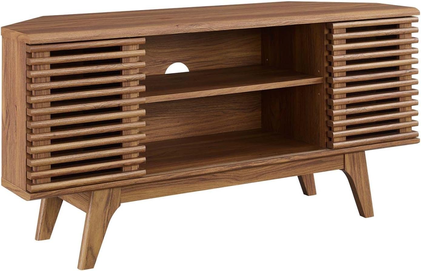 Modway Render Low Profile Corner TV Stand 15x46x23