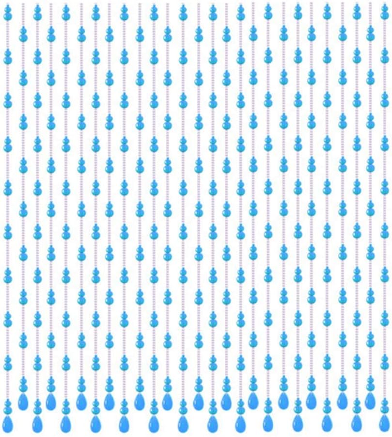 30 Strands Crystal Beaded Door Curtain for Room Divider 4 Colors