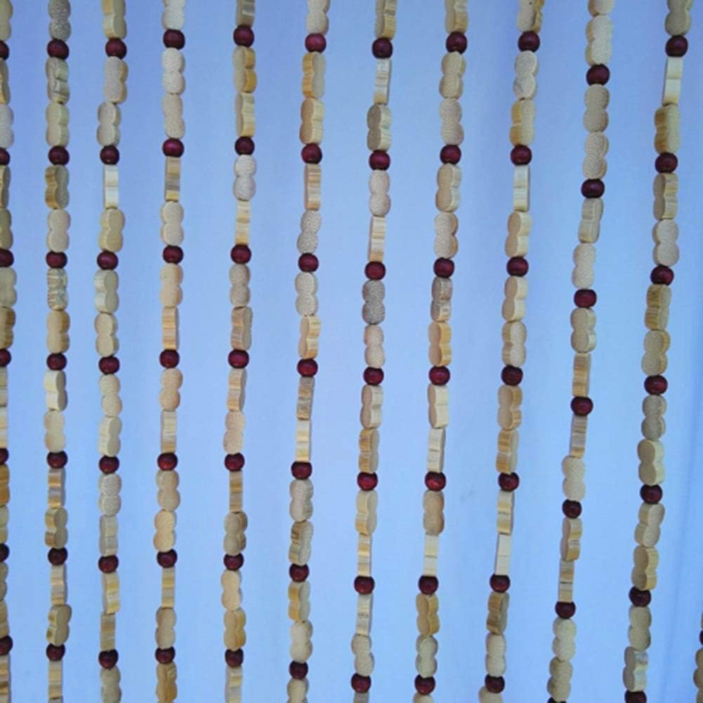 31 35 Strands Wooden Beaded Door Curtain