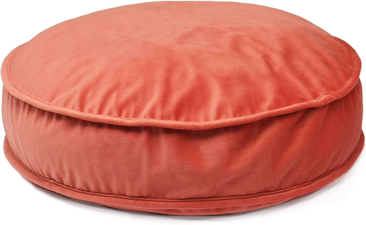 YIUOR Velvet Round Floor Pillow Comfortable Seat Cushion