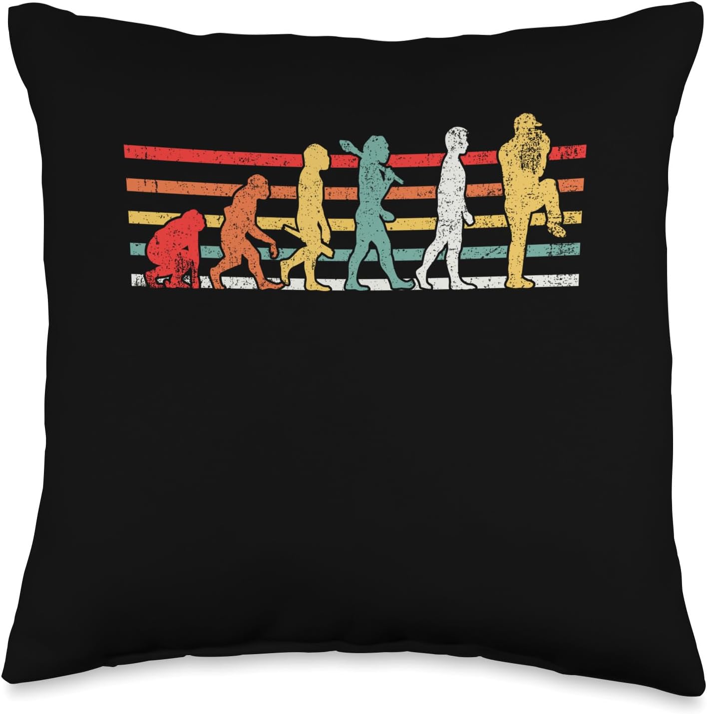 Baseball Pitcher Throw Pillow for Fans