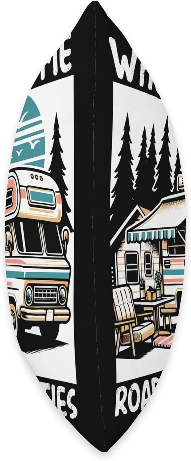 Mobile Home Throw Pillow for Motorhome and Trailer