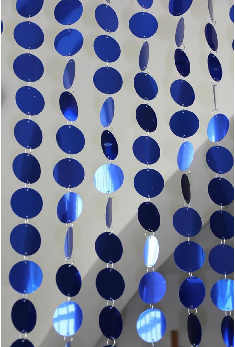 ECYC Ltd 5 Strips Sequin Beaded Curtains 39 Inch