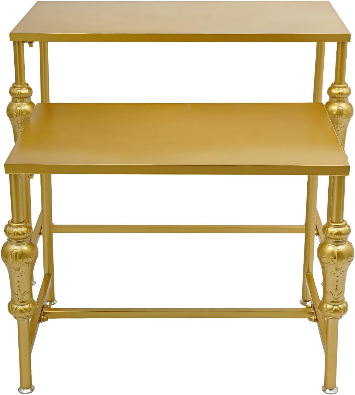 Nesting Tables Display Rack for Clothing Shoes Handbags