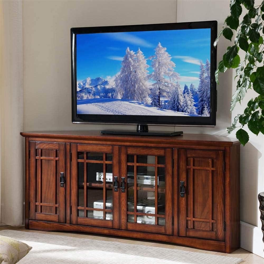 Leick Home Mission Corner TV Stand 60 82386