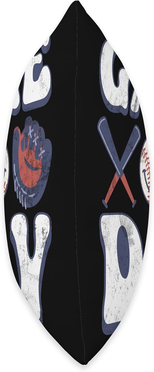 Game Day Baseball Pitcher Throw Pillow for Fans and Players