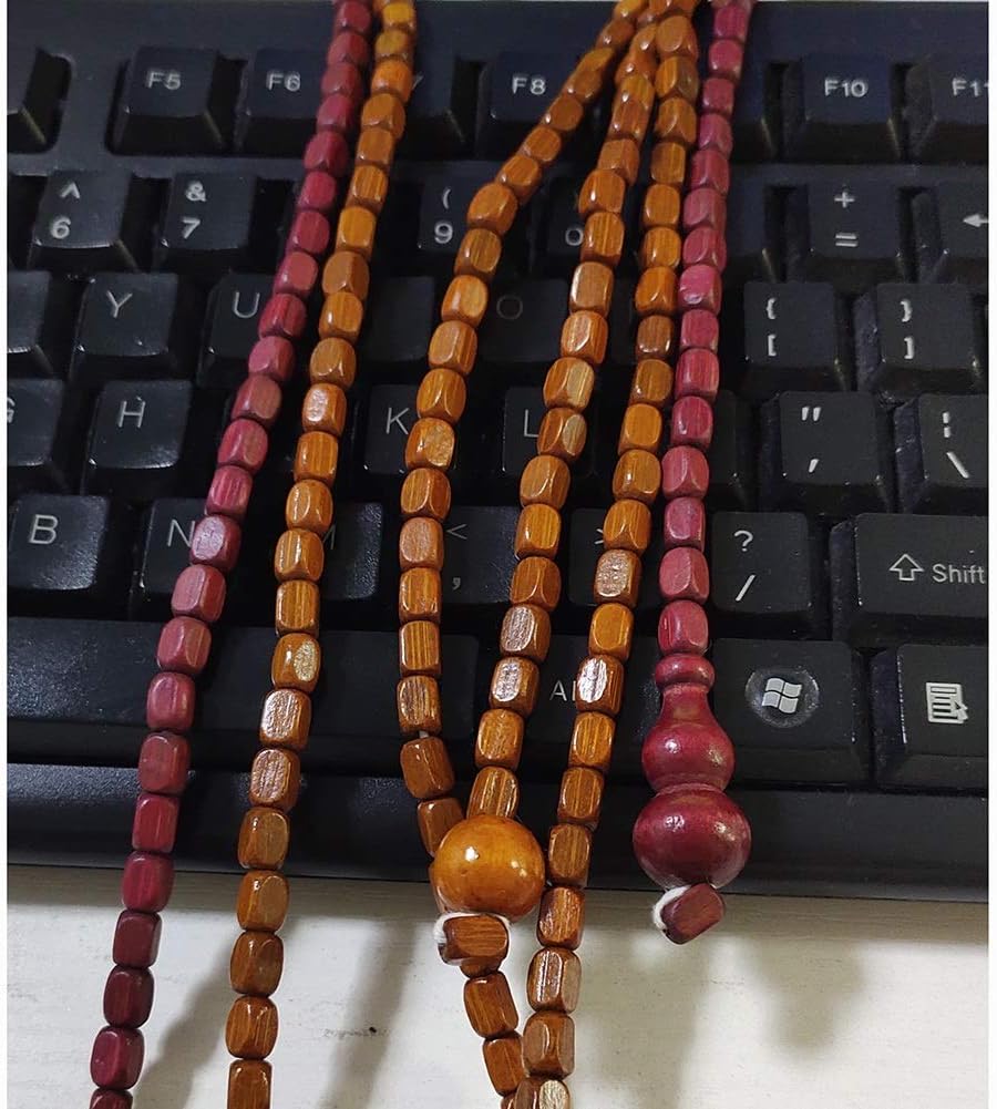 OKUOKA Wood Beaded Curtain for Room Dividers