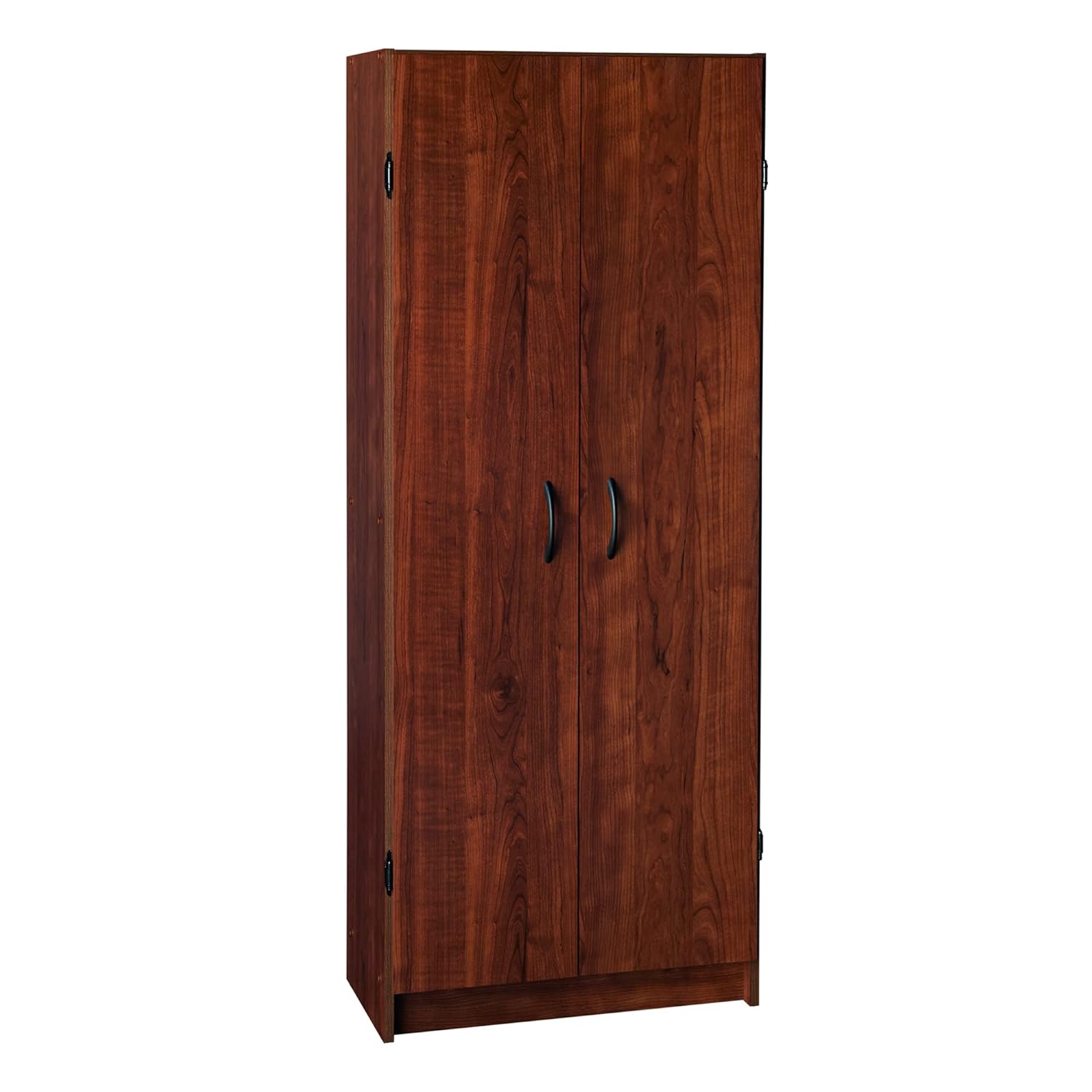 ClosetMaid Dark Cherry Pantry Cabinet with 2 Doors and Adjustable Shelves