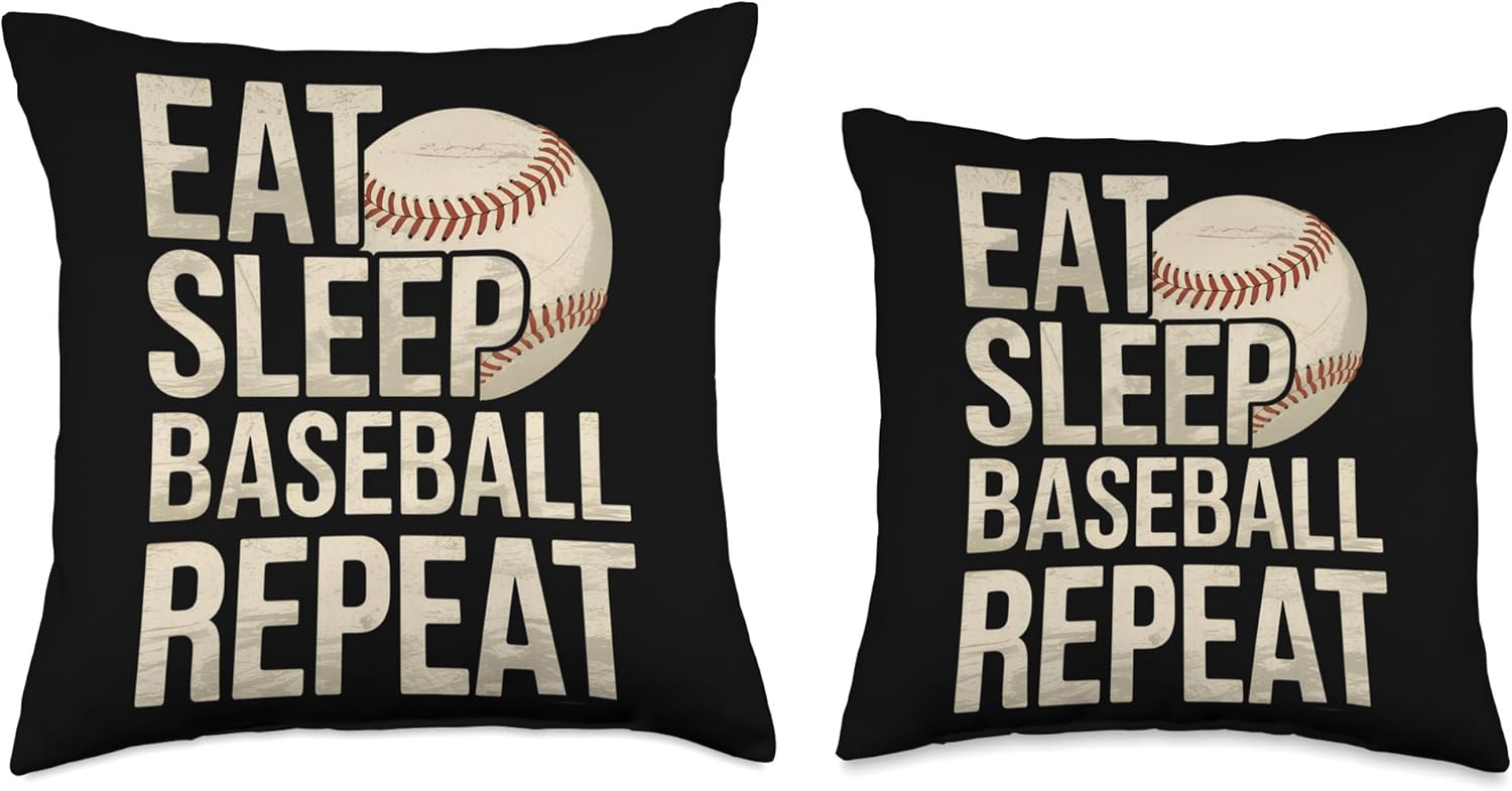 Baseball Pitcher Throw Pillow for Fans and Players 1