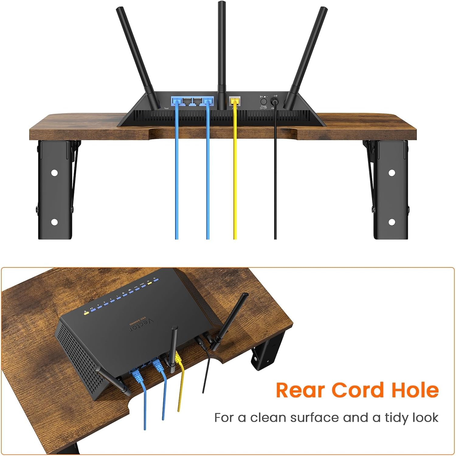 Homode Projector Shelf Wall Mount Foldable