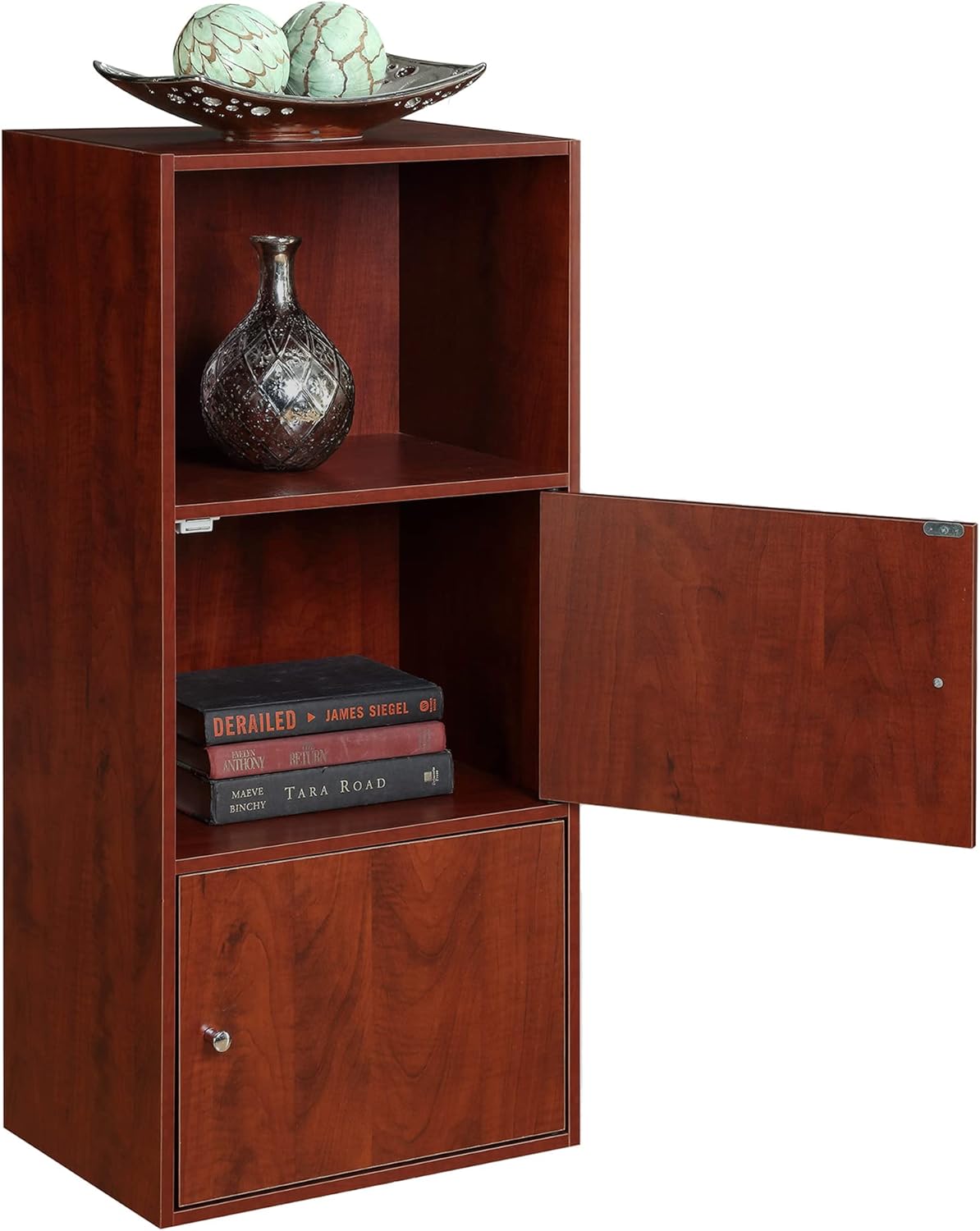Convenience Concepts Xtra Storage 2-Door Cabinet Cherry