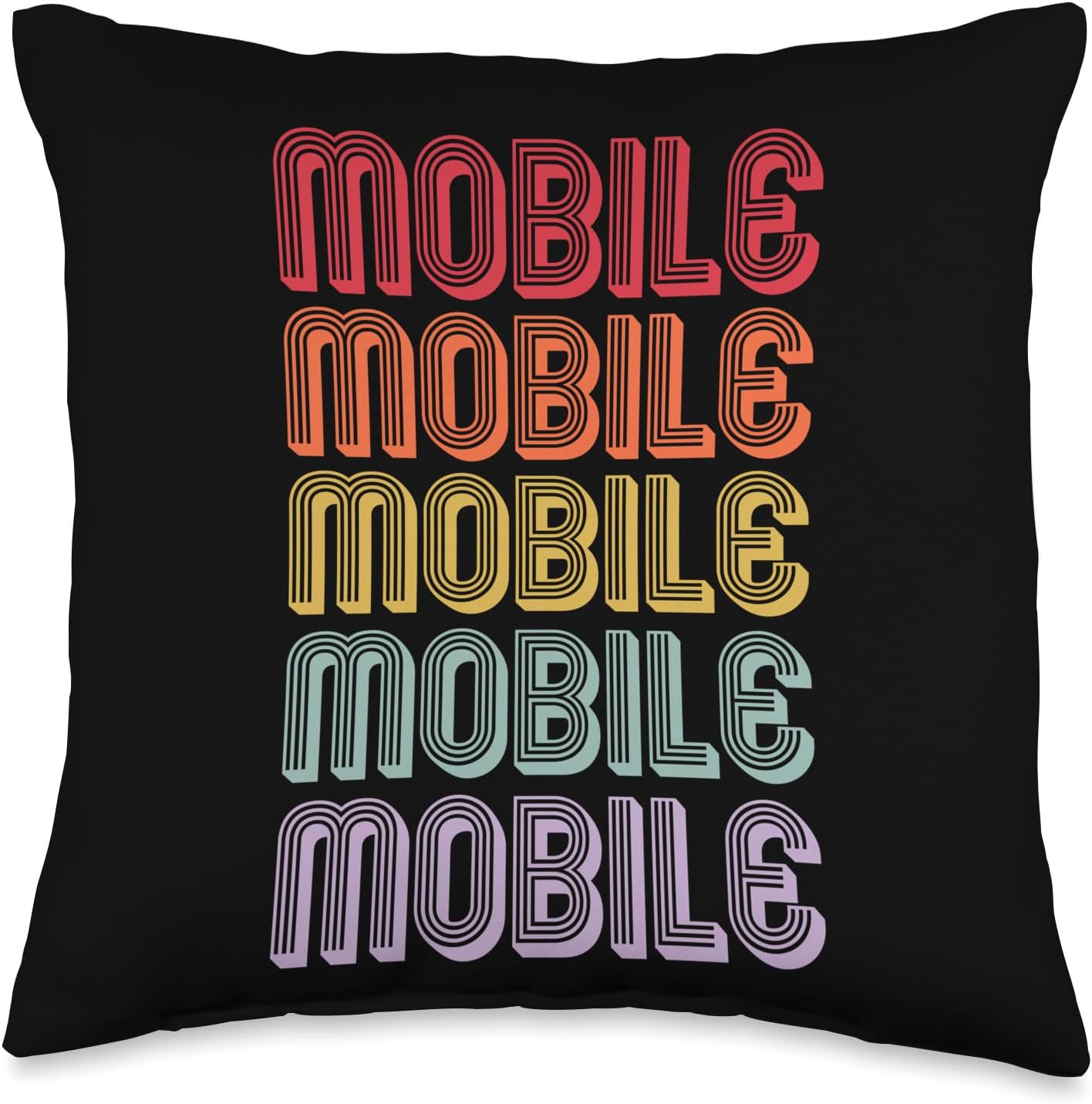 Mobile Throw Pillow for Mobile Enthusiasts