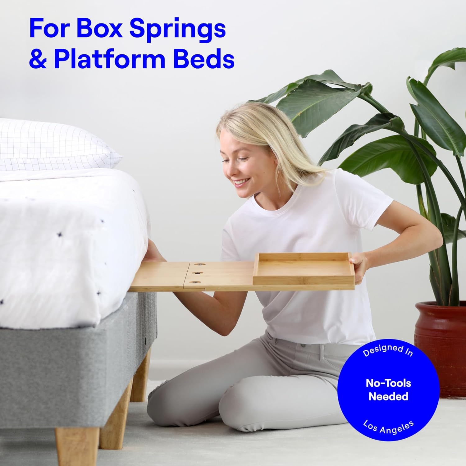BedShelfie Floating Bedside Shelf for Bunk Beds and Dorm Rooms