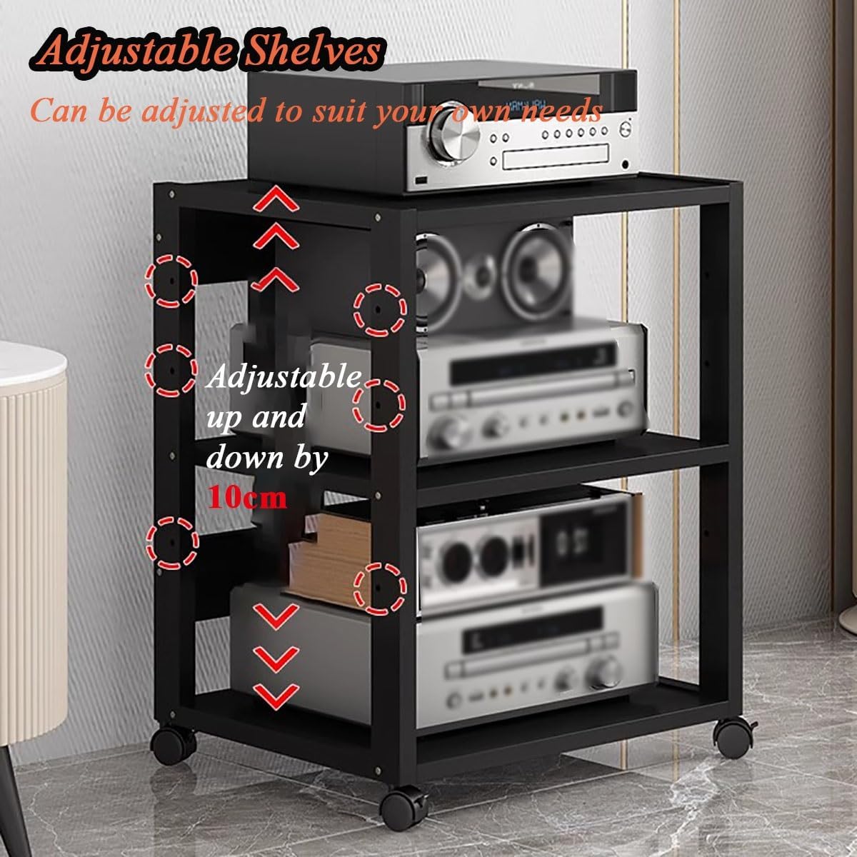 Multifunctional Media Stand for Home Office Theater