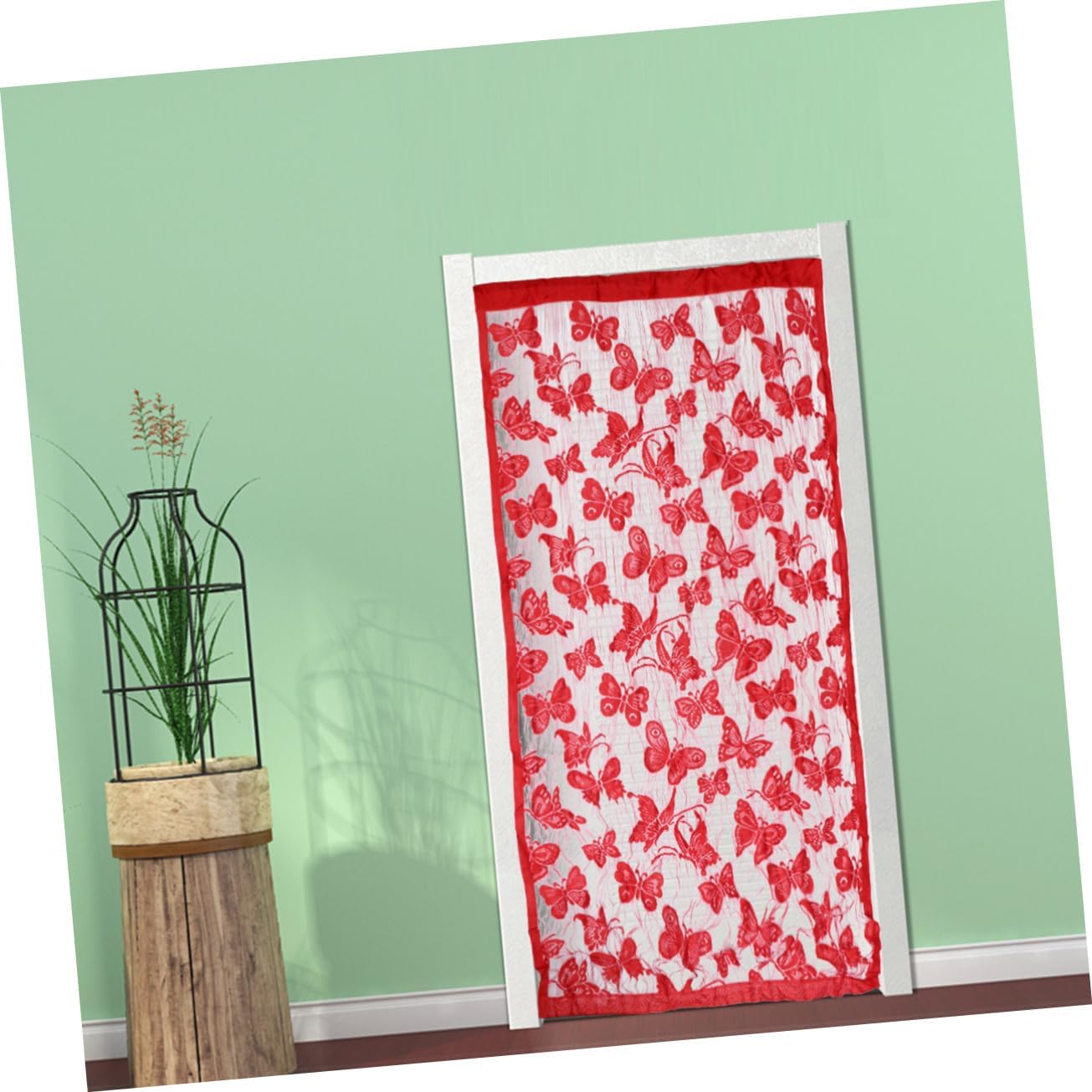 Ciieeo Room Divider Curtain with Tassels