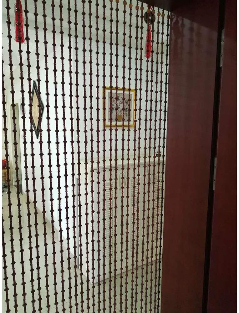 OKUOKA Beaded Door Curtains for Entryways and Room Dividers