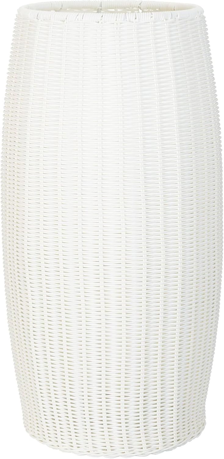 Household Essentials Tall Resin Pedestal White